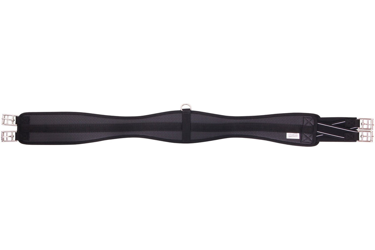 Flair Contoured Antigall Girth Single Expansion - Black