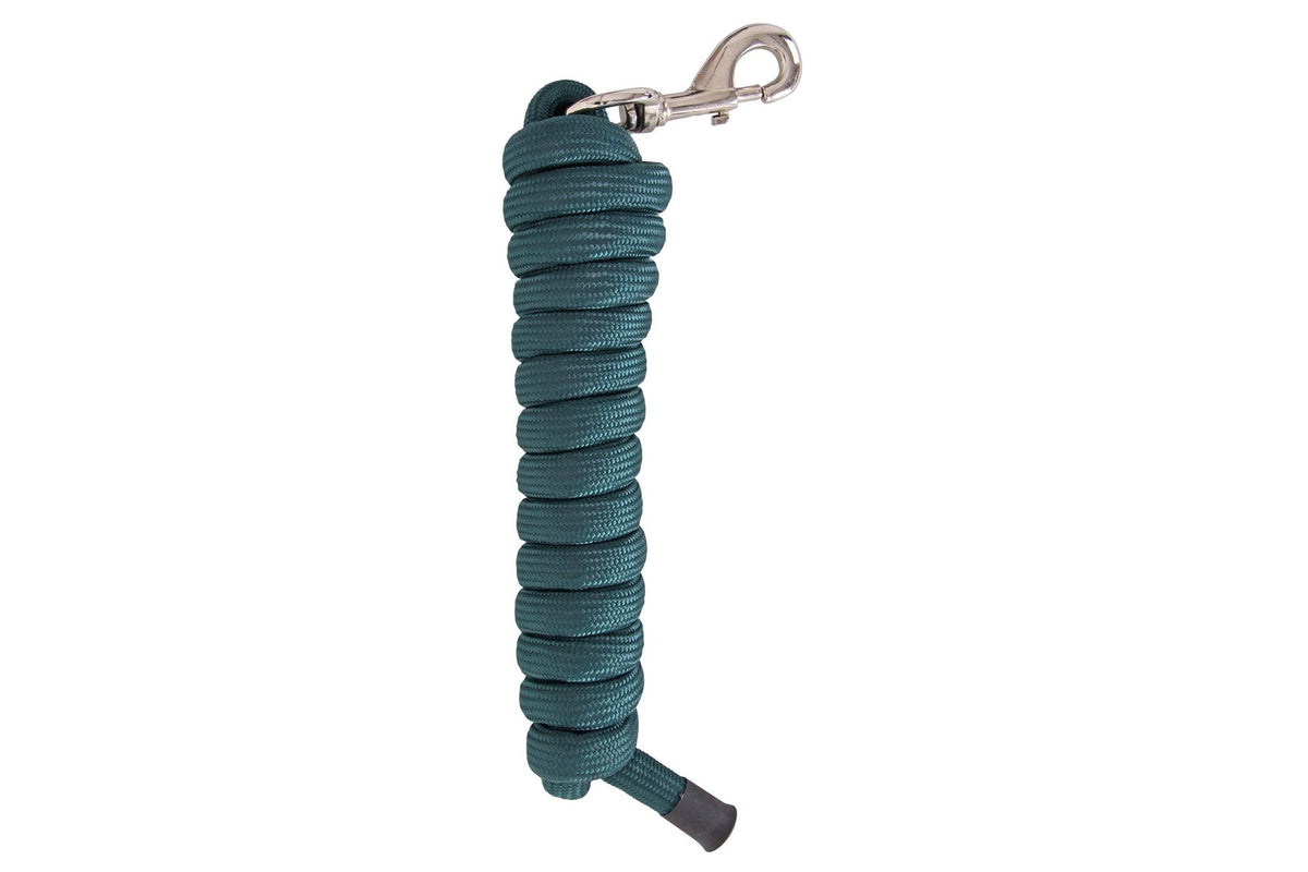 Flair Deluxe Nylon Horse Lead Rope - Dark Green
