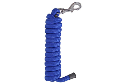 Flair Deluxe Nylon Horse Lead Rope - Royal Blue