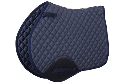 Flair Diamond Quilt Jump Saddle Cloth - Denim