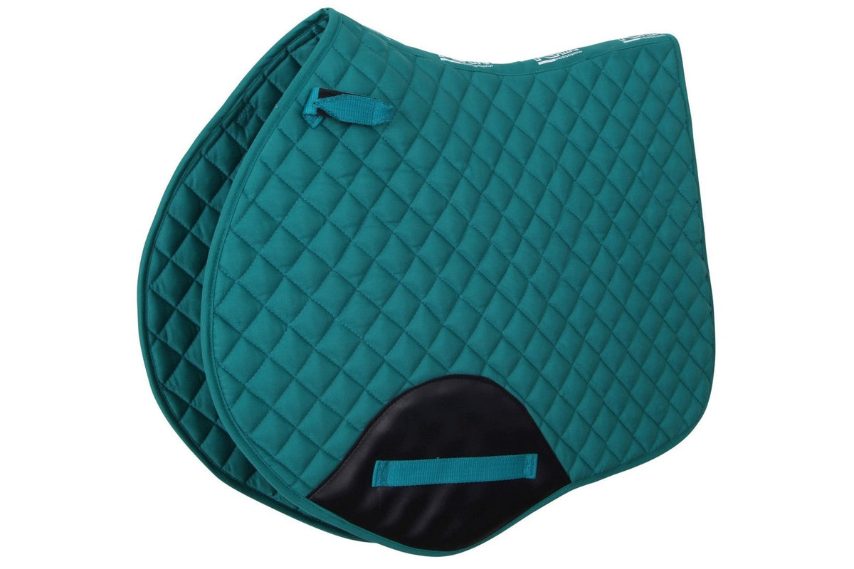 Flair Diamond Quilt Jump Saddle Cloth - Turquoise