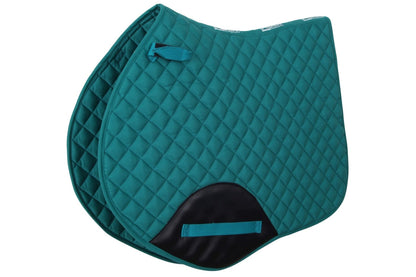 Flair Diamond Quilt Jump Saddle Cloth - Turquoise