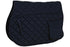 Flair Diamond Quilt Saddle Pad with pockets - Navy
