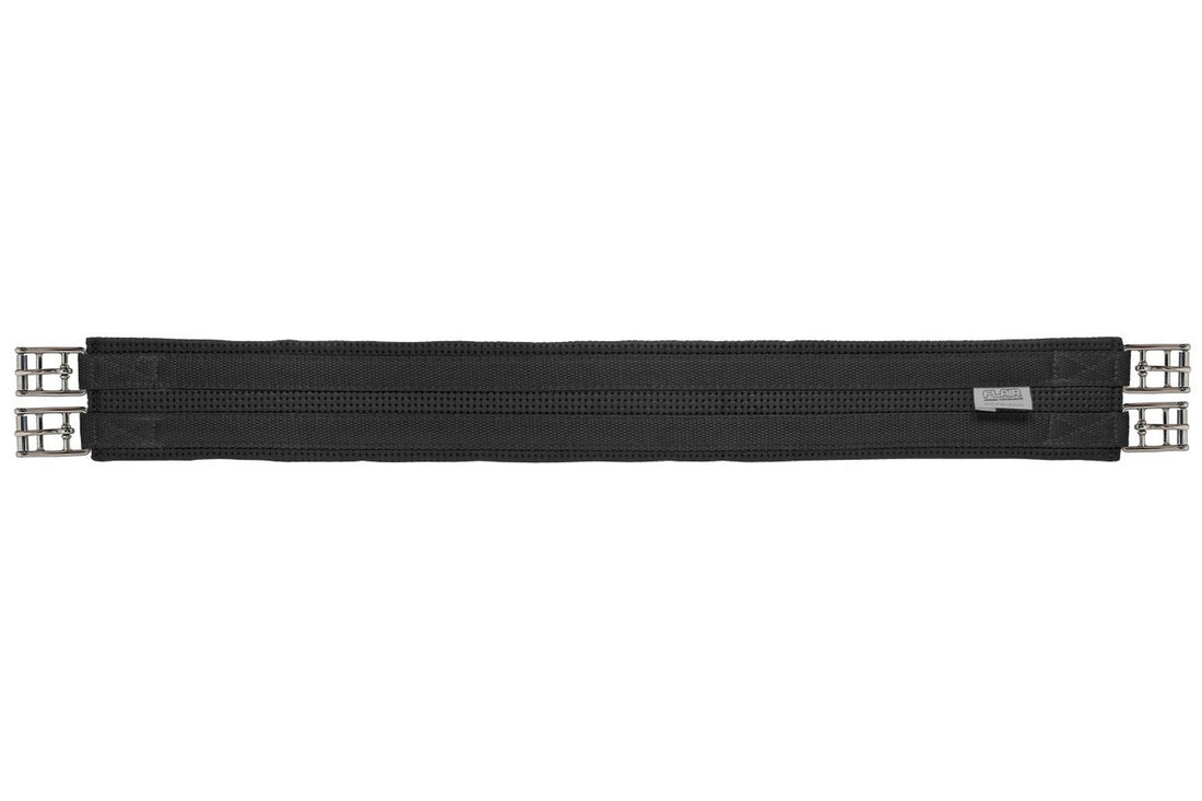 Flair Double Buckle Girth - Black