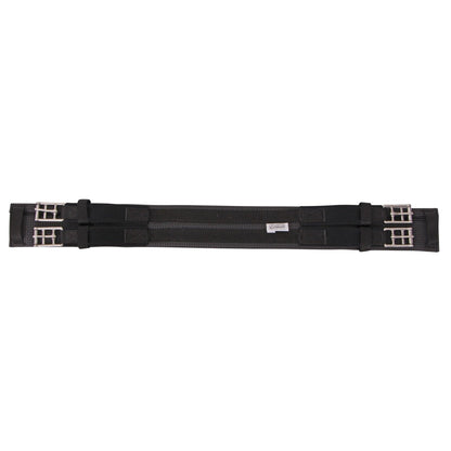 Flair Double Expansion Dressage Girth - Black