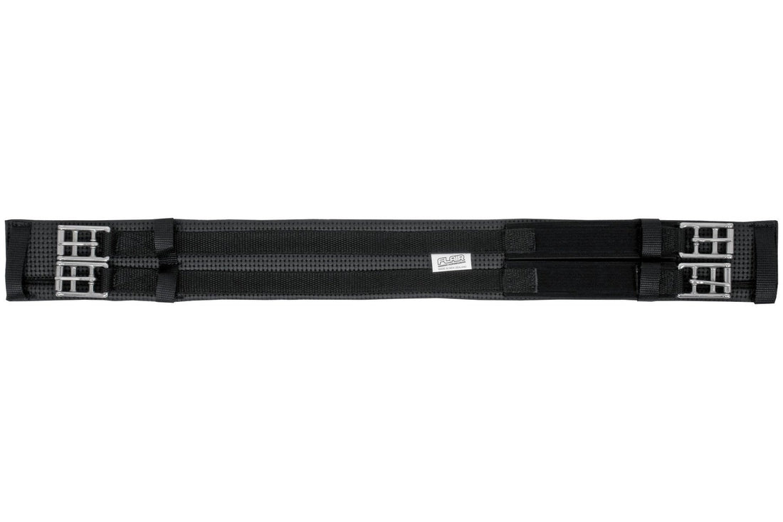 Flair Expansion Dressage Girth - Black