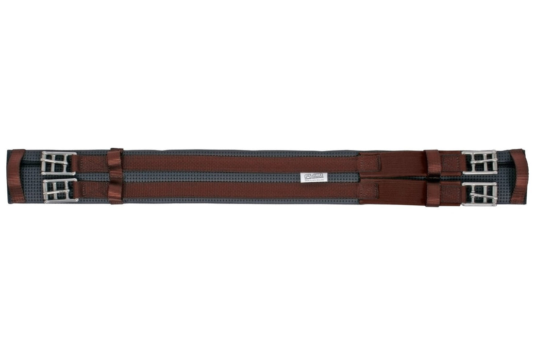 Flair Expansion Dressage Girth - Brown