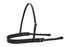 Flair Flat Leather Breastplate - Black