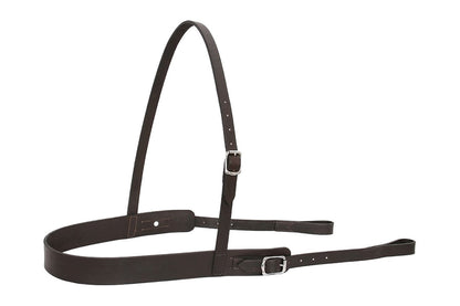 Flair Flat Leather Breastplate - Brown
