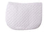 Flair GP Shaped Quilted Saddle Cloth - White