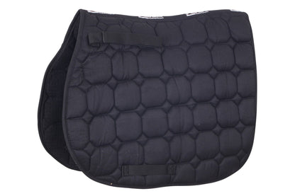 Flair Junior Square Quilt Saddle Cloth - Black