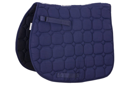 Flair Junior Square Quilt Saddle Cloth - Navy