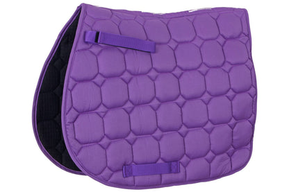Flair Junior Square Quilt Saddle Cloth - Purple