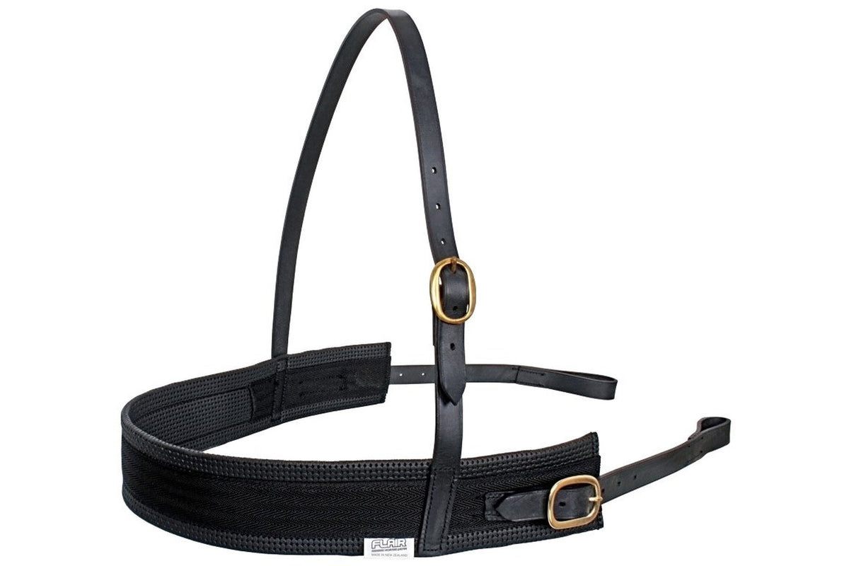 Flair Padded Front Breastplate - Black