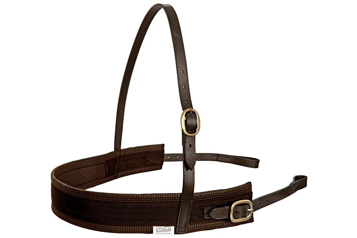 Flair Padded Front Breastplate - Brown