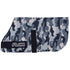 Flair Pattern Polar Fleece Dog Coat - Blue Camo