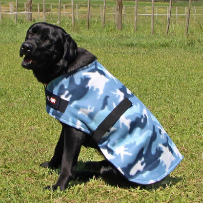 Flair Pattern Polar Fleece Dog Coat