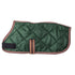 Flair Quilted Plush Fleece Dog Coat - Green