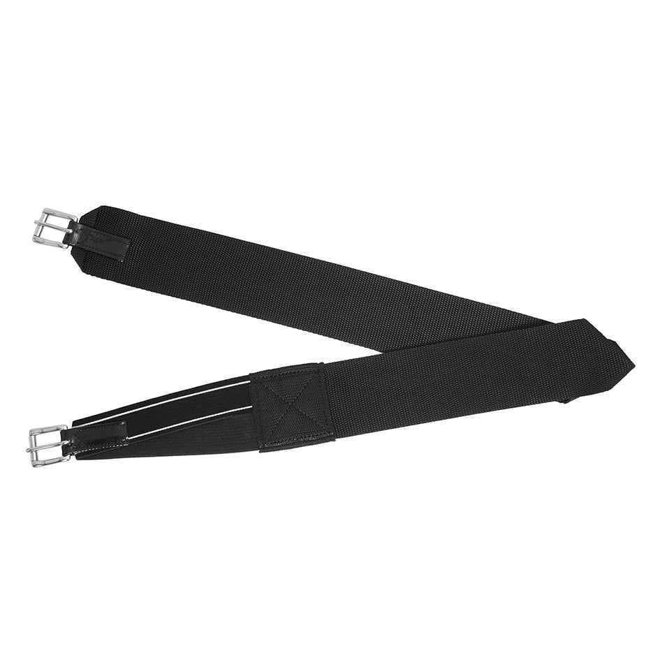 Flair Racewear Exercise Expanding Single Buckle Girth - Black