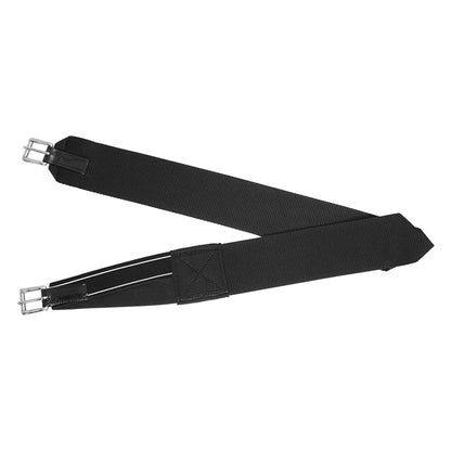 Flair Racewear Exercise Expanding Single Buckle Girth - Black