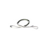 Flair Racewear Exercise Rubber Grip Reins Loop End