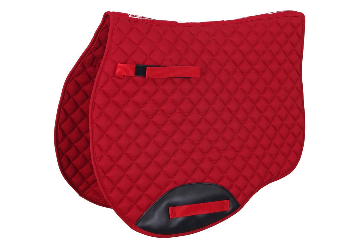 Flair Shaped All Purpose GP Saddlecloth - Red