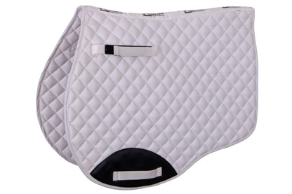 Flair Shaped All Purpose GP Saddlecloth - White