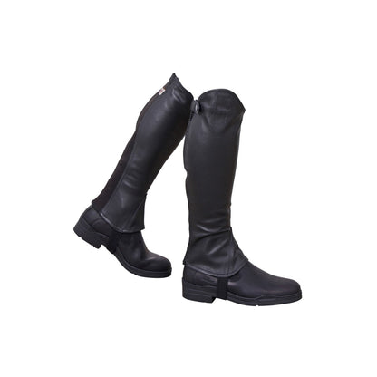 Flair Soft Leather Chaps - Black