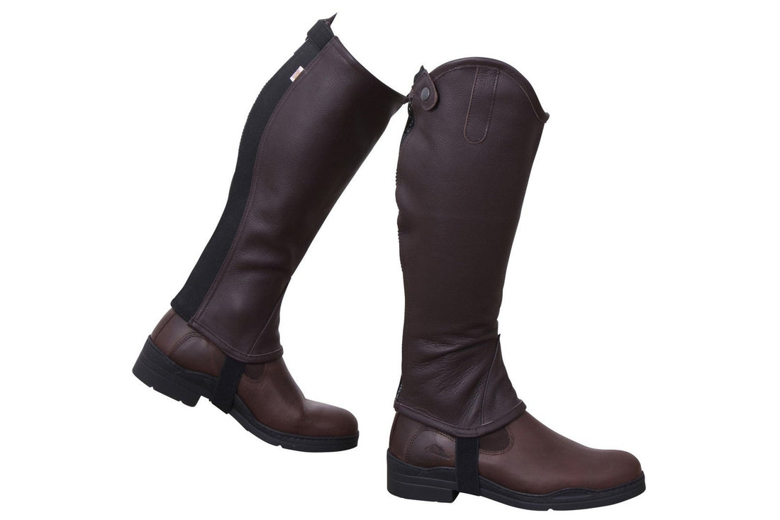 Flair Soft Leather Chaps - Brown