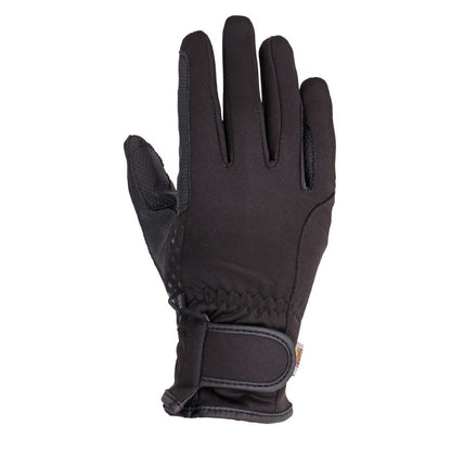 Flair Softshell Silicon Grip Glove - Black