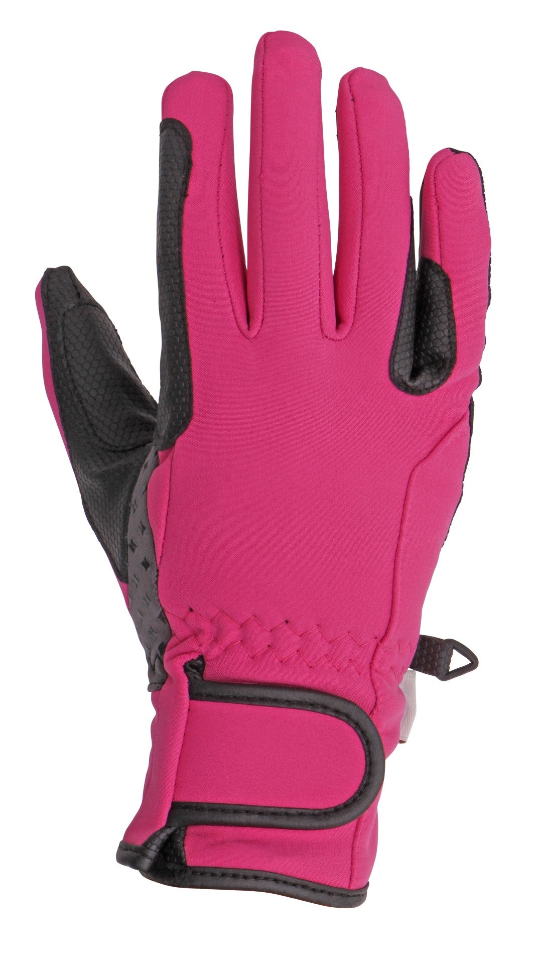 Flair Softshell Silicon Grip Glove - Neon Pink