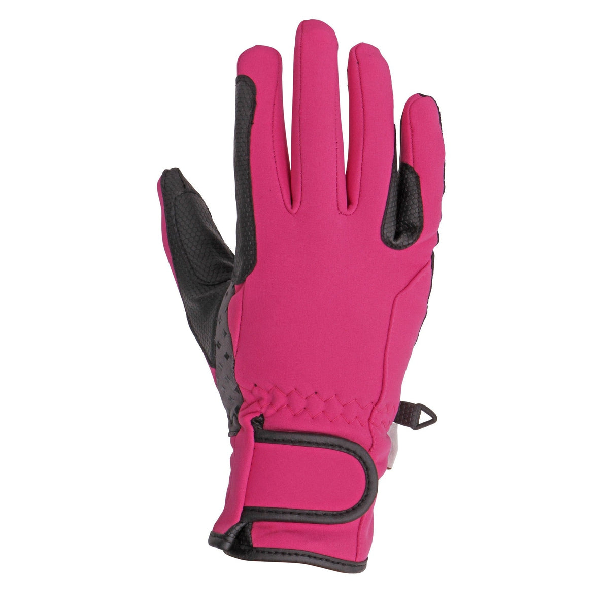 Flair Softshell Silicon Grip Glove - Neon Pink