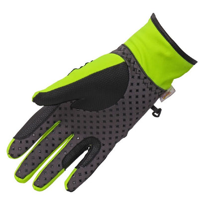 Flair Softshell Silicon Grip Glove - Neon Yellow - 2