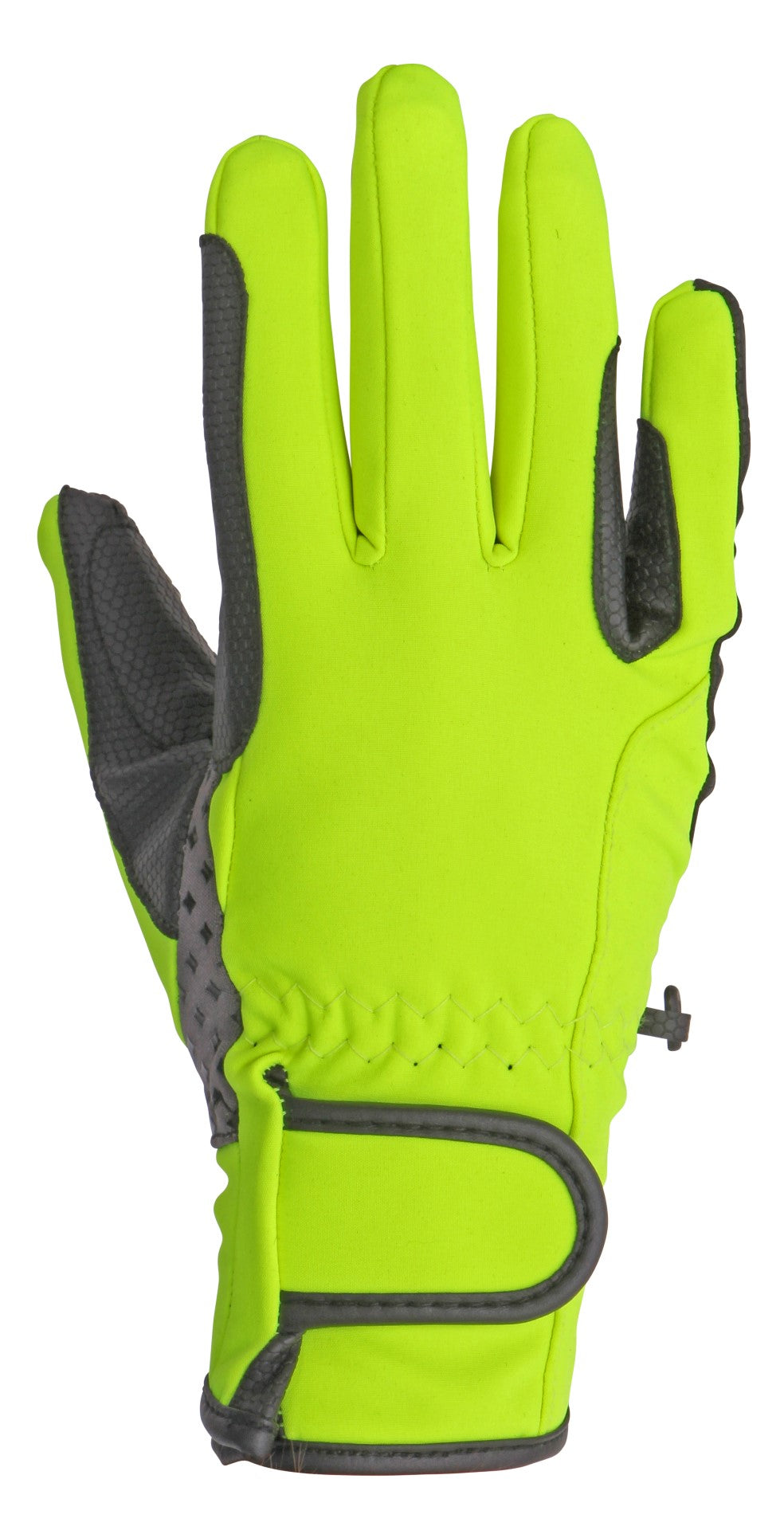 Flair Softshell Silicon Grip Glove - Neon Yellow