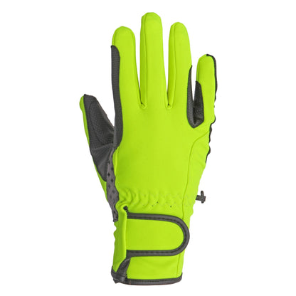 Flair Softshell Silicon Grip Glove - Neon Yellow