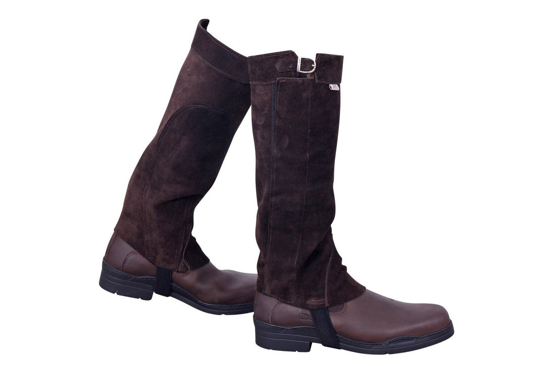 Flair Velcro Suede Chaps - Brown