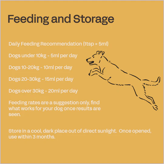 Fourflax Canine Bone &amp; Joint - Feeding