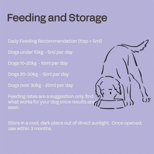 Fourflax Canine Brain &amp; Vision (Fish &amp; Flax Oil) - Feeding