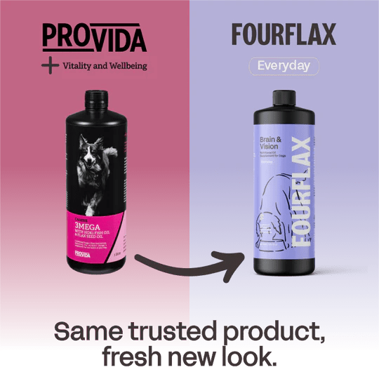 Fourflax Canine Brain &amp; Vision (Fish &amp; Flax Oil) - Transition