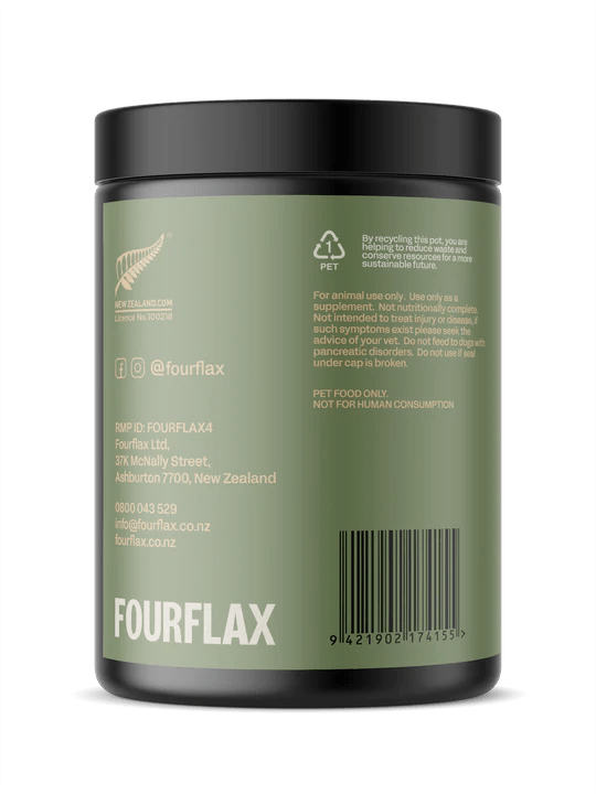 Fourflax Canine Flax Seed Flake - 250g Left