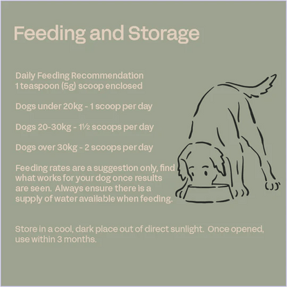 Fourflax Canine Flax Seed Flake - Feeding
