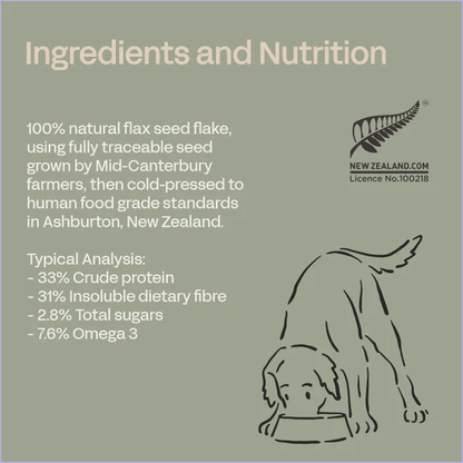 Fourflax Canine Flax Seed Flake - Ingredients
