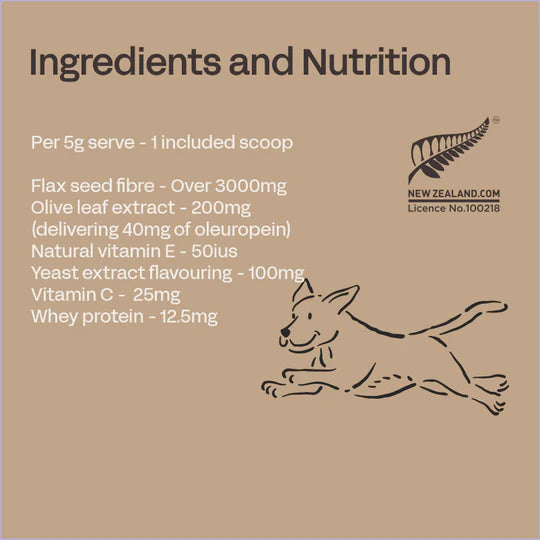 Fourflax Canine Immunity - Ingredients
