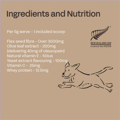 Fourflax Canine Immunity - Ingredients