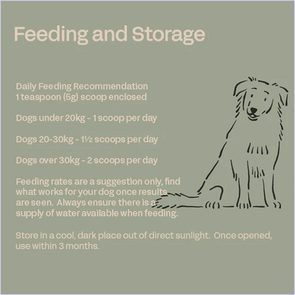 Fourflax Canine Multivits - Feeding