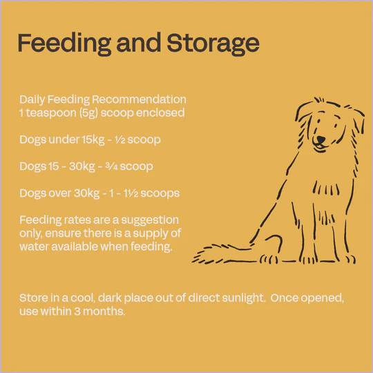 Fourflax Canine Mussel Powder - Feeding