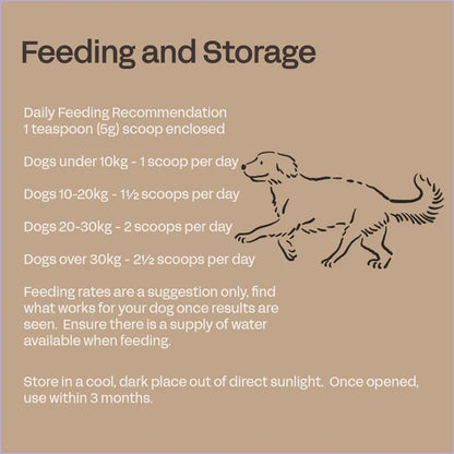 Fourflax Canine Probiotics - Feeding