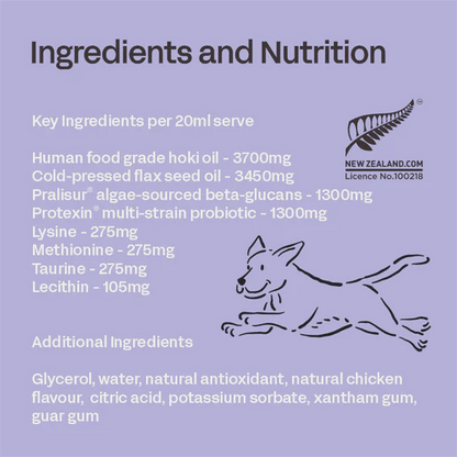 Fourflax Canine Puppy - Ingredients