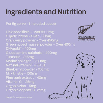 Fourflax Canine Senior - Ingredients
