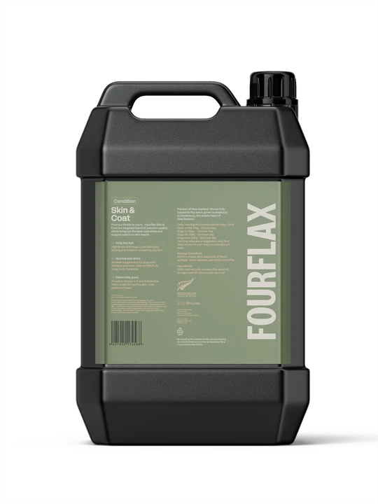 Fourflax Canine Skin &amp; Coat - 2.5l Back
